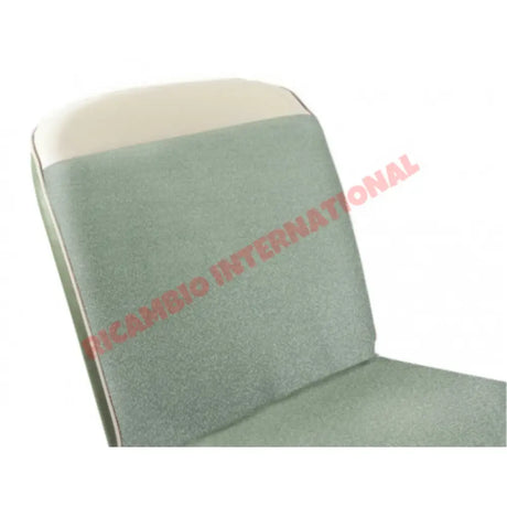Green Cloth & Vinyl Seat Covers Set - Classic Fiat 500 - Seat Covers - Padding and Seat Spring