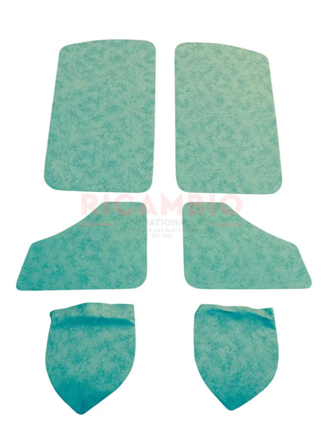 Green Complete Inner Panel Kit - Classic Fiat 500N - Classic Fiat 500 Parts & Spares