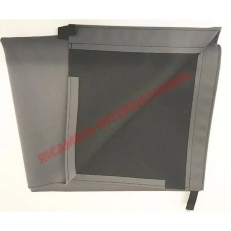 Grey MOHAIR SHORT Sunroof Cover - Classic Fiat 500 126 - Sunroof