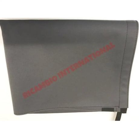Grey MOHAIR SHORT Sunroof Cover - Classic Fiat 500 126 - Sunroof