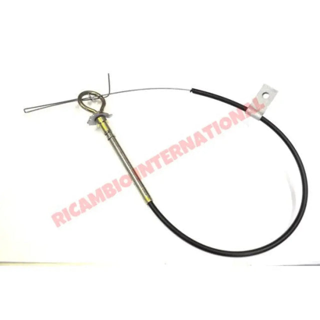 Hand Throttle Cable/Cruise Control & Clip - Classic Fiat 500 126 - Cables - Clips & Springs
