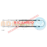 Handbrake Cable - Classic Fiat Panda - Cables and Clips