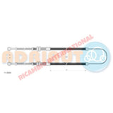 Handbrake Cable - Fiat 126 - Brakes