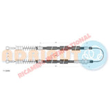 Handbrake Cable - Fiat Cinquecento - Cables and Clips