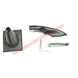 Handbrake Lever & Gear Lever Cover (BLACK) - Classic Fiat 500 - Interior Trim