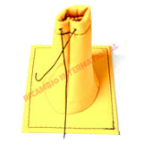 Handbrake Lever & Gear Lever Cover (YELLOW) - Classic Fiat 500 - Interior Trim