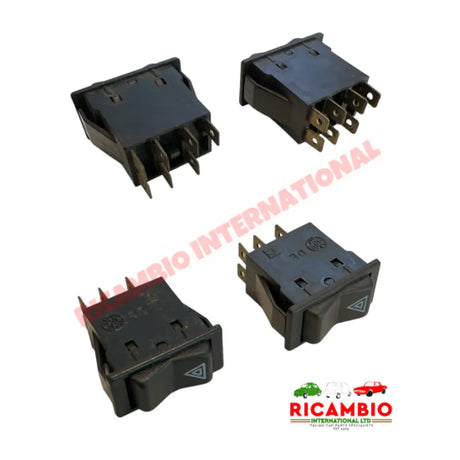 Hazard Light Switch - Classic Fiat Panda - Interior Switches