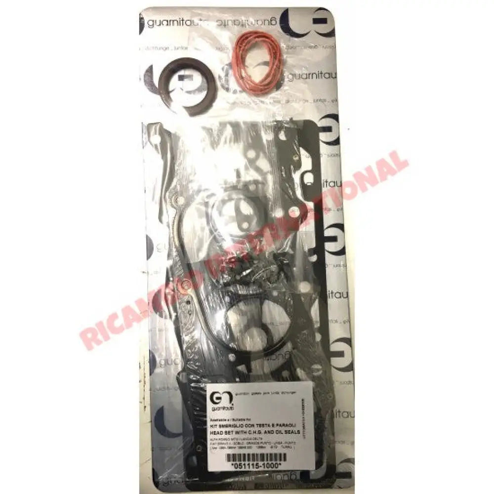 Head Gasket Set (inc Oil Seals) - Fiat New 500 Grande Punto,Doblo,New Bravo Alfa Romeo Mito Giulietta - Gaskets