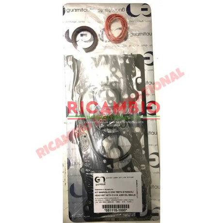 Head Gasket Set (inc Oil Seals) - Fiat New 500 Grande Punto,Doblo,New Bravo Alfa Romeo Mito Giulietta - Gaskets