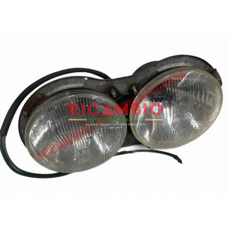 Head Lamp Assembly - Fiat 1500 - Lights - Lamps & Lenses