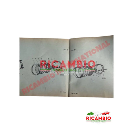 Head Lamp Bezel Clip - Classic Fiat 500 N/D