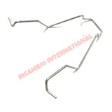 Head Lamp Bulb Retaining Spring Clip - Classic Fiat 500 - Lights - Lamps and Lenses