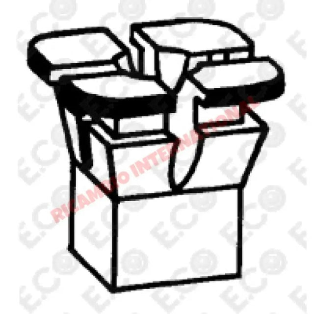 Head Lamp Fitting Clip - Fiat 126 127 128 900T/E,Strada,Ritmo - Cables - Clips & Springs