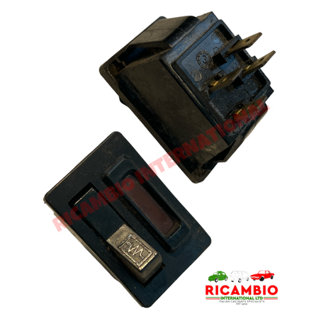Heated Rear Screen Switch - Fiat 124,128 - Ignition & Electrical Parts