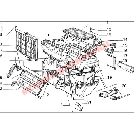 Heater Control - Lancia Delta Integrale - Heating and Cooling