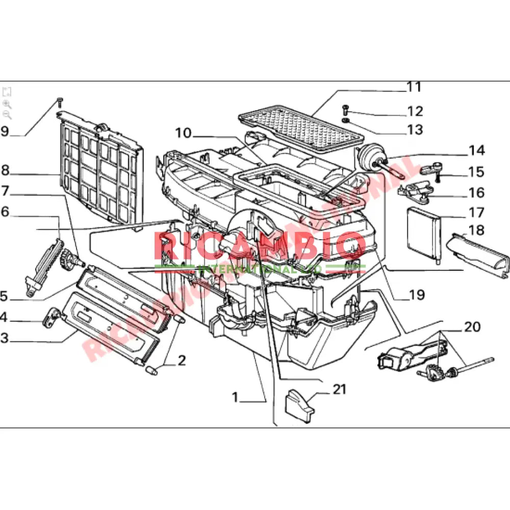 Heater Control - Lancia Delta Integrale - Heating and Cooling