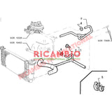 Heater Hose & Clips - Classic Fiat Panda - Heating and Cooling