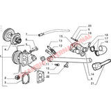 Heater Hose - Fiat Uno - Heating and Cooling