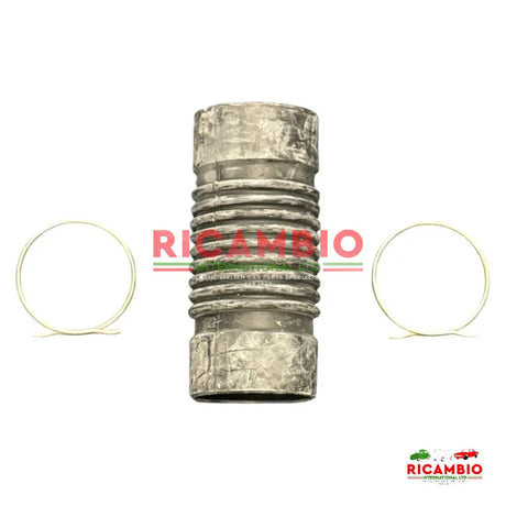 Heater Hose Pipe Duct & Clips - Classic Fiat 500 126 - Heating and Cooling