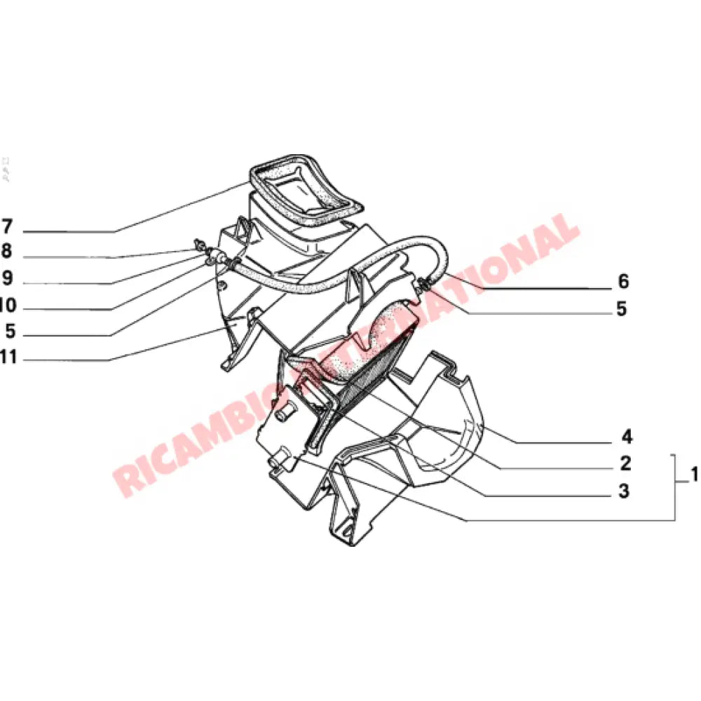 Heater Radiator - Fiat 126 - Heating & Cooling