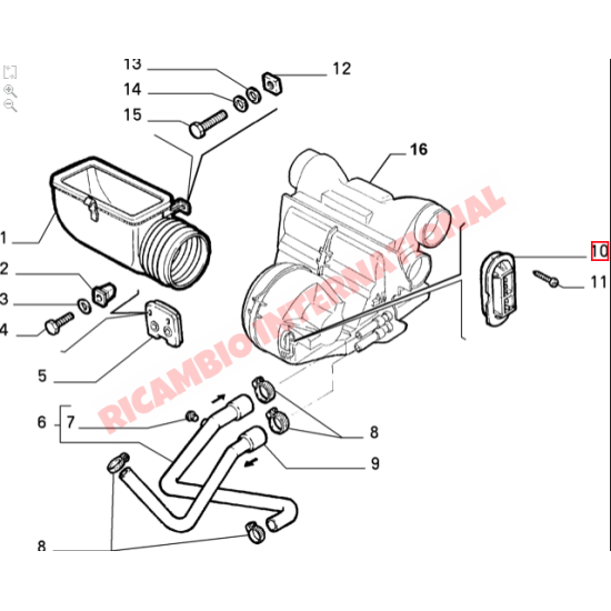 Heater Resistor - Lancia Thema - Electrical