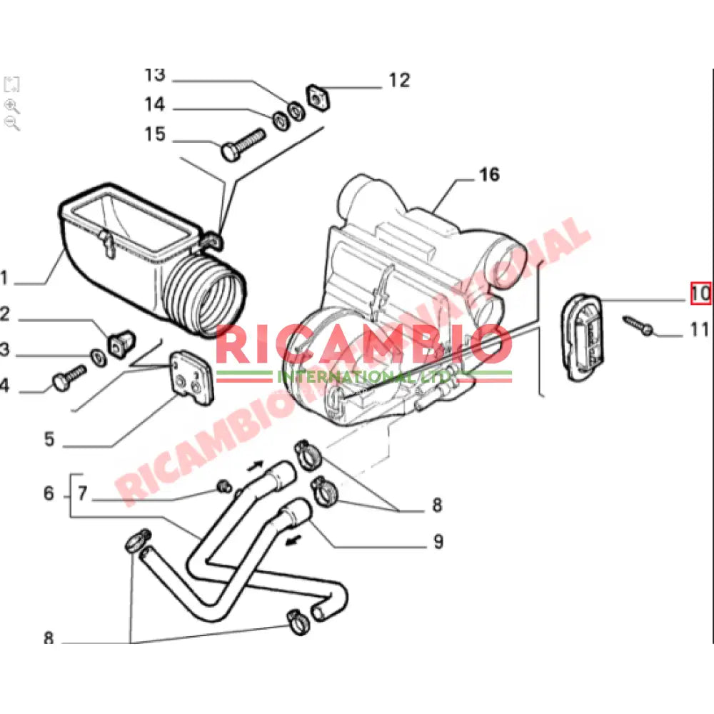 Heater Resistor - Lancia Thema - Electrical