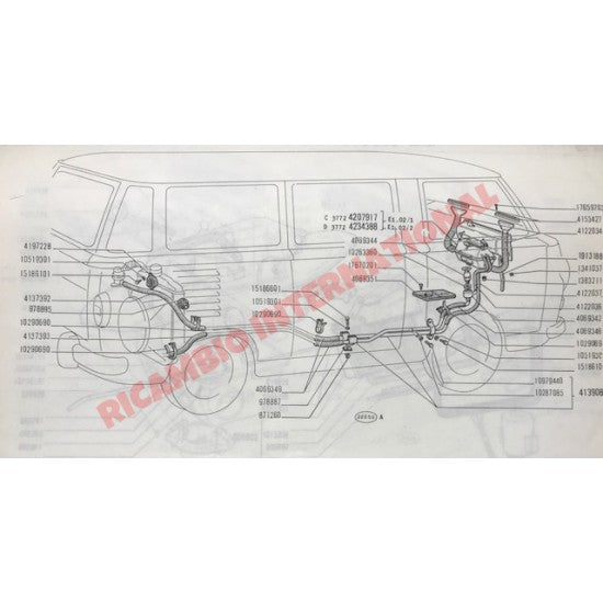 Heater Valve Tap - Fiat 850 900 - Heating and Cooling