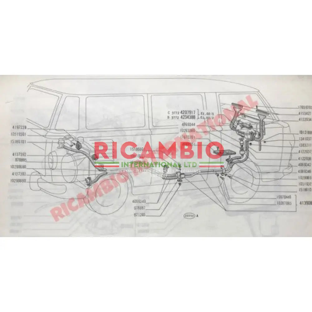 Heater Valve Tap - Fiat 850 900 - Heating and Cooling