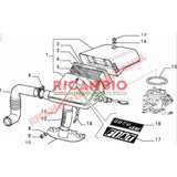 Hot Air Hose - Classic Fiat Panda Uno,Y10,Punto MK1 - Engine Parts