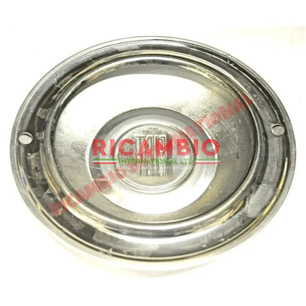 Hub Cap (Chrome) - Classic Fiat 500 600 - Chrome - Aluminium & Exterior Trim Parts
