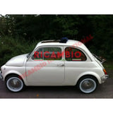 Hub Cap (Stainless Steel) - Classic Fiat 500 L - Chrome - Aluminium & Exterior Trim Parts
