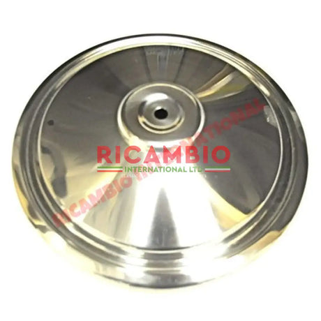 Hub Cap (Stainless Steel) - Classic Fiat 500 L - Chrome - Aluminium & Exterior Trim Parts