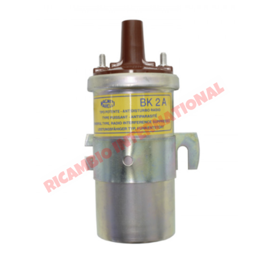 Ignition Coil MAGNETI MARELLI - Classic Fiat 500 126 600 124,127,128,131,132,Classic Panda Lancia Fulvia,Beta,Y10,A112