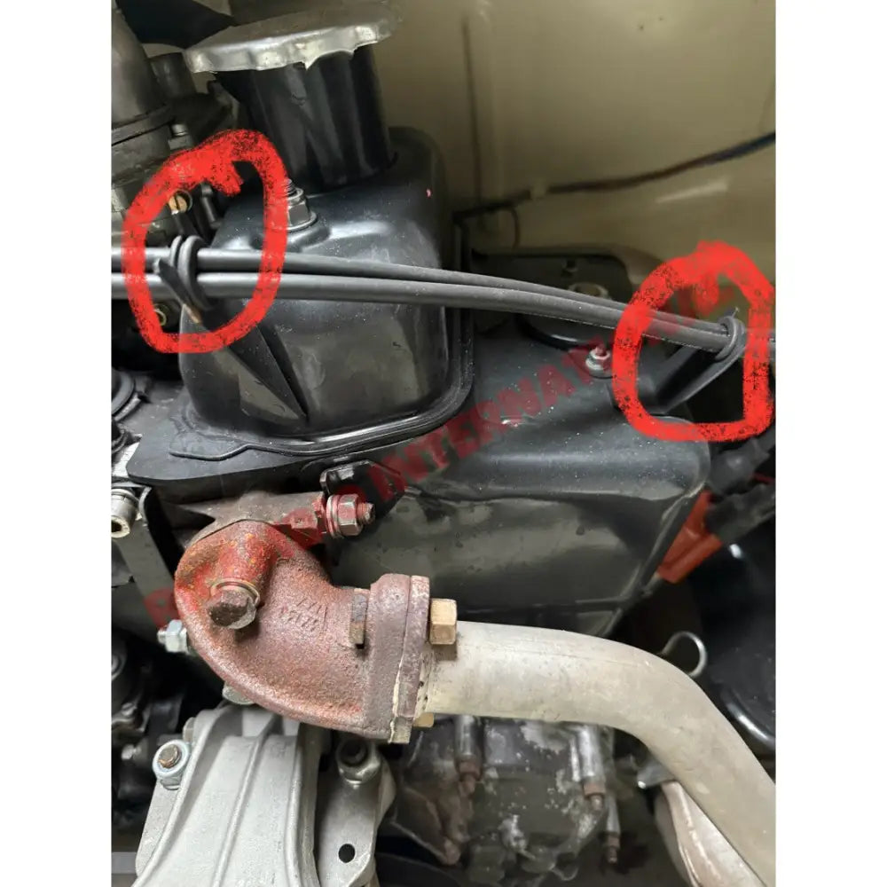 Ignition Lead Grommet Kit (2) - Classic Fiat 500,126 all models