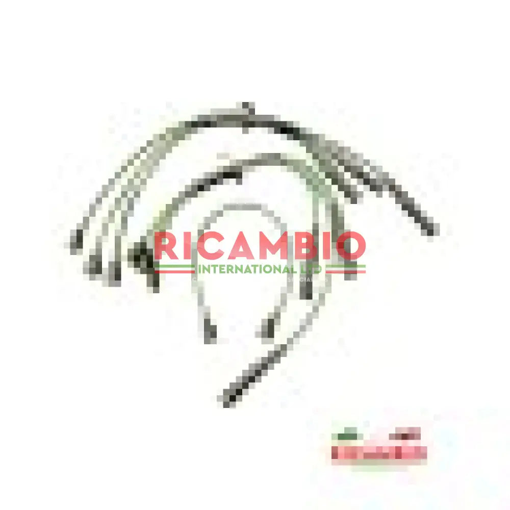 Ignition Leads Set - Lancia Flaminia V6 - Green - Lancia Flaminia