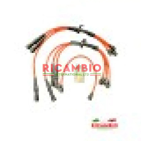 Ignition Leads Set - Lancia Flaminia V6 - Red - Lancia Flaminia