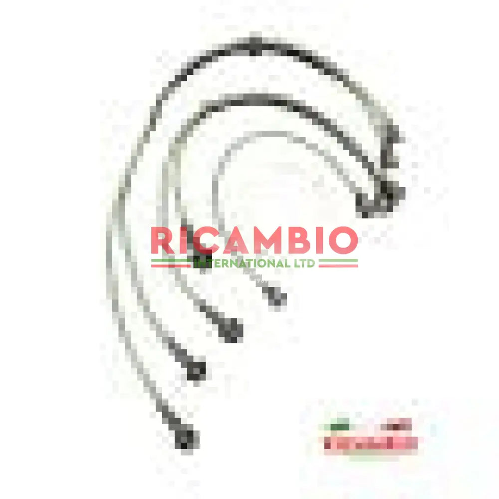 Ignition Leads Set - Lancia Flavia 1.5 & 1.8 Coupe - Green - Lancia Flavia