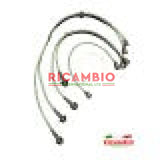 Ignition Leads Set - Lancia Flavia 1.5 & 1.8 Coupe - Green - Lancia Flavia