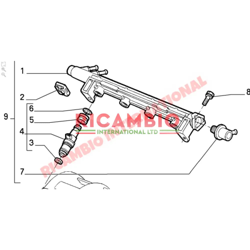 Injector - Fiat Barchetta,Coupe,Bravo - Fuel & Related Items