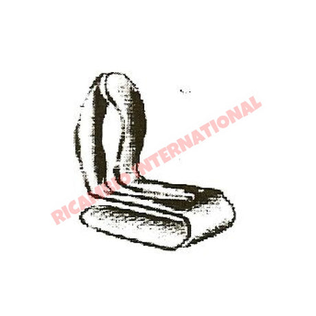 Inner Door Panel Clip (Small) - Classic Fiat 500 600 Bianchina - Interior Parts