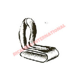 Inner Door Panel Clip (Small) - Classic Fiat 500 600 Bianchina - Interior Parts