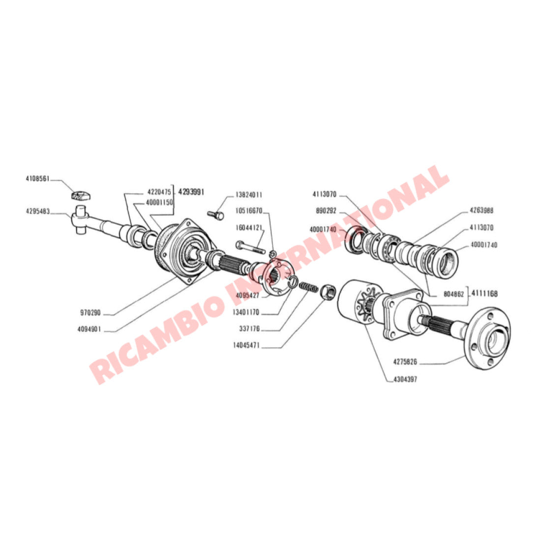 Inner Drive Shaft Boot - Classic Fiat 500 & 126 - Special Offers & Discounts