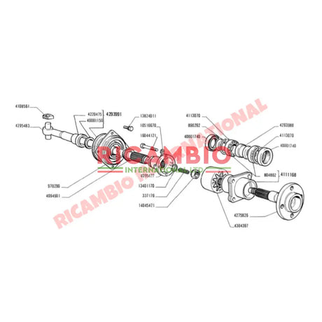 Inner Drive Shaft Boot - Classic Fiat 500 & 126 - Special Offers & Discounts