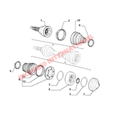 Inner Drive Shaft Boot Kit- Fiat Barchetta,Coupe Lancia Delta Integrale Thema - Service Items