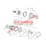 Inner Drive Shaft Boot Kit- Fiat Barchetta,Coupe Lancia Delta Integrale Thema - Service Items