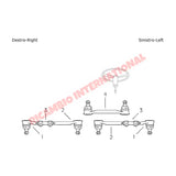 Inner Track Rod End - Fiat 1100D/R - Steering