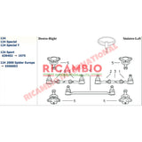 Inner Track Rod End - Fiat 124 - Steering