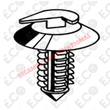Interior Panel Clip - Fiat Barchetta,Uno,Tipo Lancia Delta,Prisma,Y10 plus many others - Lancia Y10
