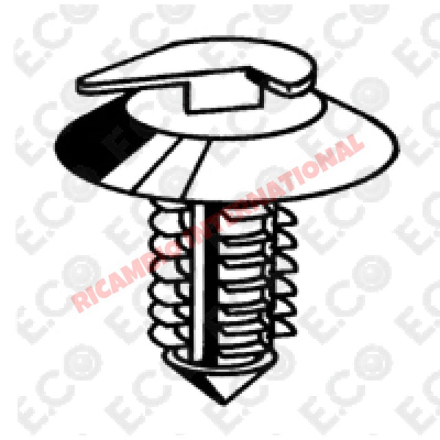 Interior Panel Clip - Fiat Barchetta,Uno,Tipo Lancia Delta,Prisma,Y10 plus many others - Lancia Y10