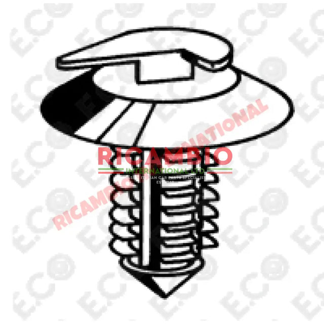 Interior Panel Clip - Fiat Barchetta,Uno,Tipo Lancia Delta,Prisma,Y10 plus many others - Lancia Y10